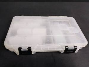 lot 1799 image: Plano Storage Box with Adjustable Compartments
