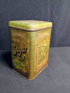lot 1804 image: Crystal Cane Sugar Advertising Tin