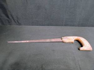 lot 1811 image: Wooden Handle Hand Saw