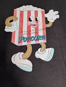 lot 1820 image: Movie Theater Popcorn Lobby Sign