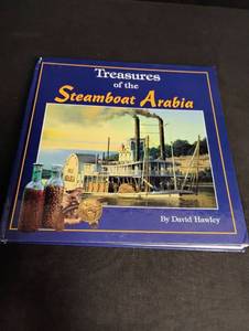 lot 1821 image: Treasures of the Steamboat Arabia Book by David Hawley