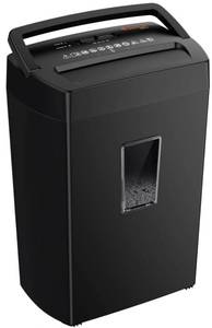 lot 1498 image: Bonsaii 12-Sheet Cross Cut Paper Shredder, 5.5 Gal Home Office Heavy Duty Shredder for Paper, Credit Card, Mail, Staples, with Transparent Window, High Security Level P-4 (C275-A)
