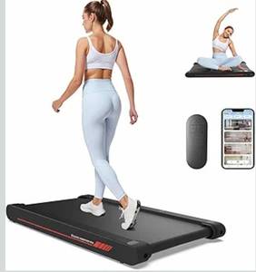 lot 1503 image: Walking Pad Treadmill with APP,3 in 1 Portable Under Desk Treadmill,Walking Vibration Pad with Remote Control