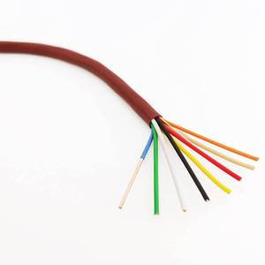 lot 1559 image: Cableague Thermostat Wire 188 18 Gauge 8 Conductor ETL 18-8 50 Feet Brown (18-8 Brown, 50Feet)