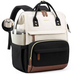 lot 1634 image: LOVEVOOK Laptop Backpack for Women, 15.6 Inch Work Business Backpacks Purse With Large Capacity, Waterproof Nurse Bag College Bookbag for School, Waterproof Casual Daypack for Travel