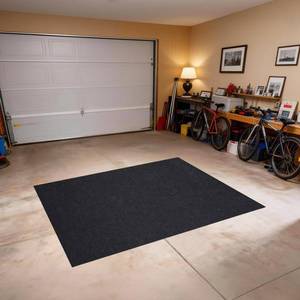 lot 1759 image: Grefinity 36x60 Garage Floor Mat & Oil Spill Mat, Heavy Duty Under Car Mat for Garage & Driveway, Protects Against Oil, Chemicals & Stains with TPE Anti-Leak Backing, Reusable & Washable
