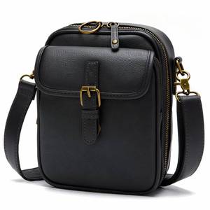 lot 1794 image: Small Crossbody Bags for Women Vegan Leather Messenger Purses, Vintage Wallet Anti Theft Shoulder Handbags with Card Slots (Black)