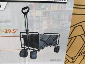 lot 34068 image: Landhonor  330lbs Foldable Wagon Cart   LHR-WCF330A
