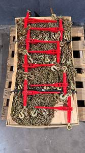 lot 34098 image: LandHonor  Set of  Ratchet Binders & G70 Chains   LHR-RC5400