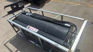 lot 36033 image: JCT Heavy Duty Skid Steer Vibratory Roller 72 inch