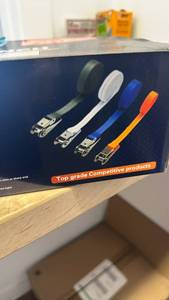 lot 290015 image: Ratchet Tie Down Set - 20 Pieces 1.5 MM SD Lanch
