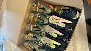 lot 290018 image: 2M Ratchet Tie Down Straps - 20 Piece Set - SD lanch