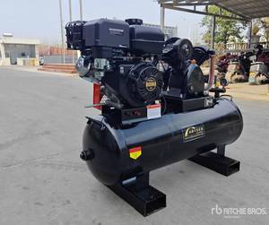 lot 300004 image: Arteer 40 Gallon Stage 2 Air Compressor  ART-GAC40