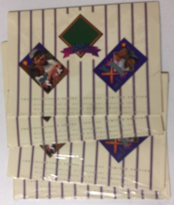 lot 1197 image: Four Factory Sealed Babe Ruth Hologram Pieces - Each Pack 5 Hologams