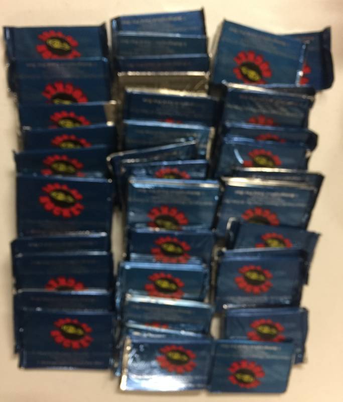lot 1193 image: 65 Factory Sealed 1994-95 Classic Hockey Card Packs with Possible Autographs