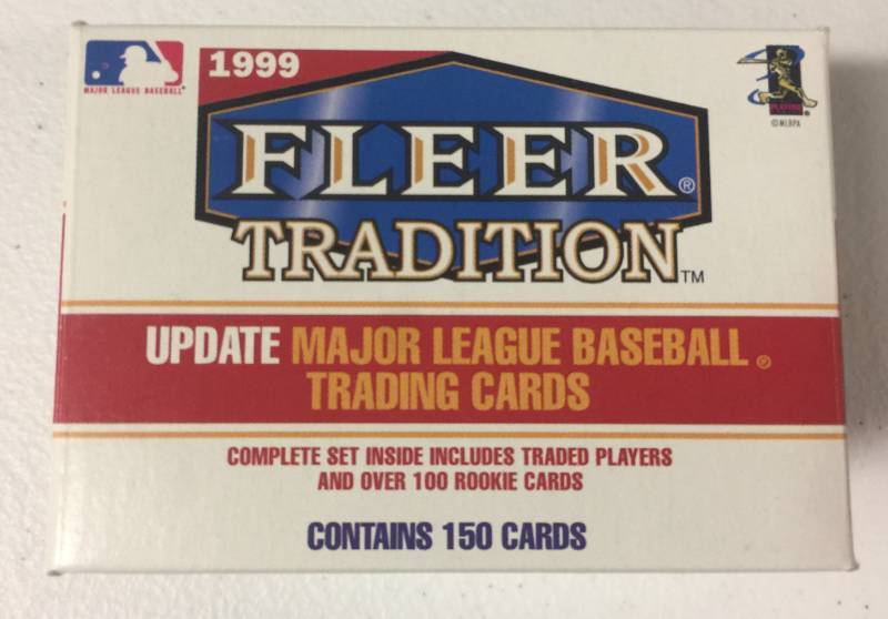 lot 1128 image: Complete 1999 Fleer Tradition Update 150 Baseball Card Complete Set
