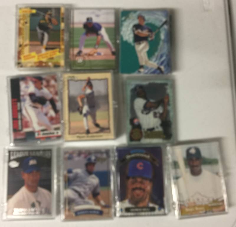 lot 1136 image: Collection of Ten Mini Baseball Card Insert & Minor League Team Sets - Must See All Pictures