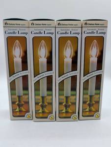 lot 2016 image: Chelsea Home Imports Automatic Sensor Candle Lamp Set of 4