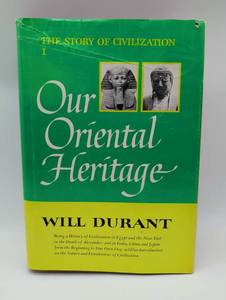 lot 6009 image: Our Oriental Heritage by Will Durant - The Story of Civilization Vol. 1