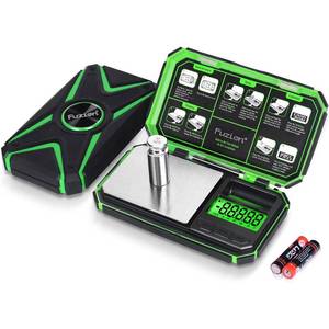 lot 3365 image: Fuzion Digital Gram Scale, TU-X 200g0.01g Pocket Herb Scale with 6 Units for Personal Hobbies, Small Scale .01 Gram Accuracy Measuring Jewelry, Food, Powder