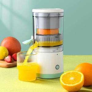 lot 3371 image: Electric Juicer Rechargeable,Portable Kitchen Gadget for making Orange Juice,Squeezing Oranges,Lemons,Kiwi Fruit,Grapefruits,and Citrus Juices.Comes with USB charging and a Cleaning Brush(Green)