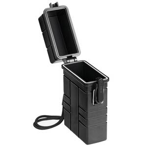 lot 3376 image: LYPOBALA Waterproof Case, Airtight Holder Case for Whole Package 20pcs 84-100mm Size, EDC Survival Container for Fishing Kit, Match Seal Storage Dry Box, Camping Essentials, Cool Gadgets for Men Women