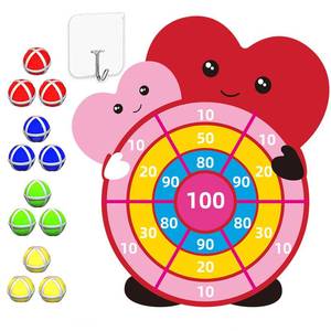 lot 3394 image: Valentines Day Gifts for Kids,30 Large-Dartboard Game,Valentine Gift Toys Exchange for Boys Girls Toddlers Classroom School Party Favor Supplies Decorations
