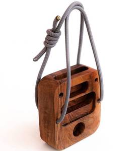 lot 3531 image: Portable Hangboard for Rock Climbing Holds,Fingerboard Trainer for Hand Grip Strengthener,Pinch Block Grip,Home Gym Fitness Workout Equipment -Hard Wood