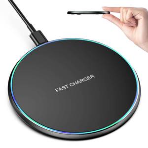 lot 3539 image: Wireless Charger Compatible with iPhone 17 16 15 14 13 12 11 Pro MaxMiniPlusXRX8, 15W Max Fast Wireless Charging Pad Mat for Samsung Galaxy S23S22S21S20S10, Galaxy Buds