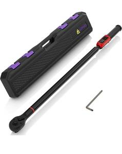 Digital Torque Wrench 3/4\" Drive, 6.6-442.9 Ft.lb/9-600Nm, Carbon Fiber Tube, ±1% Accuracy, Heavy Duty Precision Torque Wrench Digital for Automotive, Trucks, Industrial &amp; Mechanical Repairs - RETAIL $535