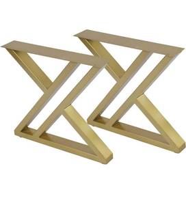 lot 1882 image: Furniture Legs Square Tube Metal Coffee Table Legs