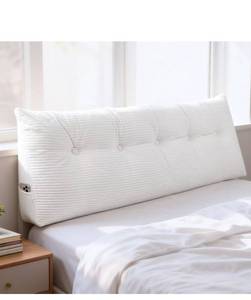 lot 1884 image: Wedge Pillow Headboard Queen Triangular Bed Wedge Pillow for Headboard, Headboard Pillow