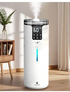 lot 1892 image: Humidifier Large Room, 4.2 Gal16L Large Humidifier for 1500 sq.ft, 360° Nozzles Cool Mist Ultrasonic