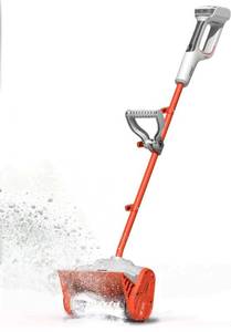lot 1897 image: Litheli Cordless Snow Shovel, 13-Inch Battery-Powered Snow Blower with 4.0Ah Battery, Easy to Use Snow Thrower for Driveways, Sidewalks, Decks & Patios