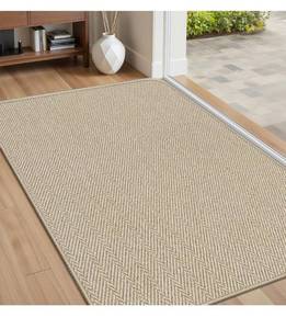 lot 1903 image: Ultra Thin Door Mat Indoor Entrance 24x36, Low-Profile Indoor Door Mat,