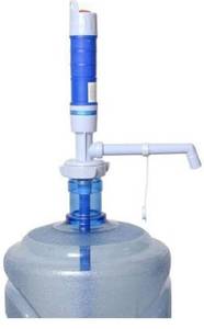 lot 1905 image: Electric Battery-Operated Home Jug Drinking Bottled Water Pump with Switch 5 Gallon
