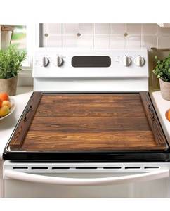 lot 1908 image: Noodle Board Stovetop Cover with Handles