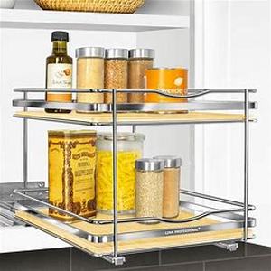 lot 1859 image: Lynk Professional Elite 10-inch Two-Tier Spice Rack