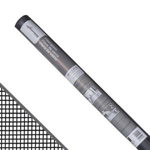 lot 11549 image: Saint-Gobain ADFORS 48 in. x 25 ft. Charcoal Fiberglass Screen Roll for Windows and Door