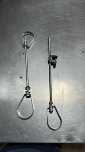 lot 11552 image: Metal Laboratory Stand Support Clamps
