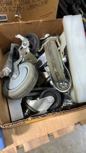 lot 11559 image: Wheels and Stabilizers for Industrial Carts