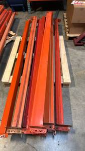 lot 11579 image: Heavy Duty Warehouse Pallet Rack Beams 96x34 Sets of 2