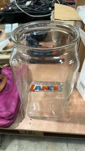 lot 50461 image: Lance Glass Cookie Jar Container