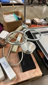 lot 50473 image: Industrial Laboratory Ring Stand with Clamps