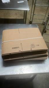 lot 50488 image: Large Flat Cardboard Boxes Bundle - 23 Pack