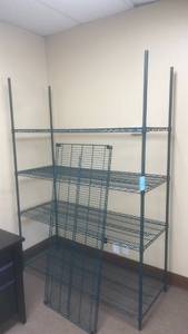 lot 50493 image: Metro Wire Shelving Unit 60x24x83