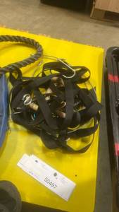 lot 50497 image: Black Safety Climbing Harness