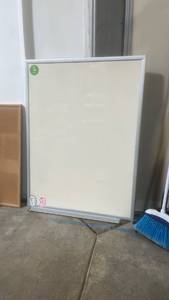 lot 71131 image: Dry Erase White Board with Aluminum Frame