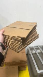 lot 71149 image: Flat Cardboard Shipping Boxes - 12 Pack
