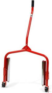 lot 221350 image: Retails for $134 AFF Truck Tire Wheel Dolly - 450 lbs - for Super Single Tires